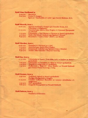 International Celtic Congress  1978