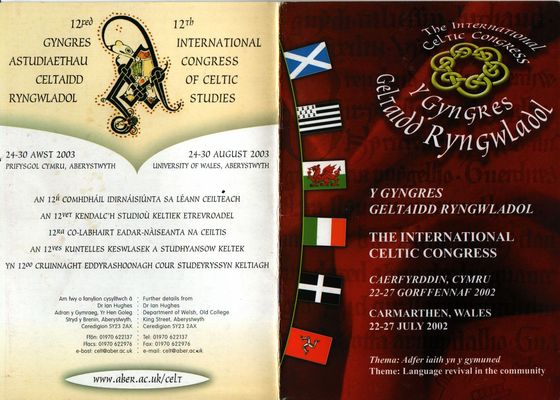  International Celtic Congress Wales 2002