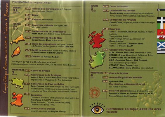 International Celtic Congress  2006